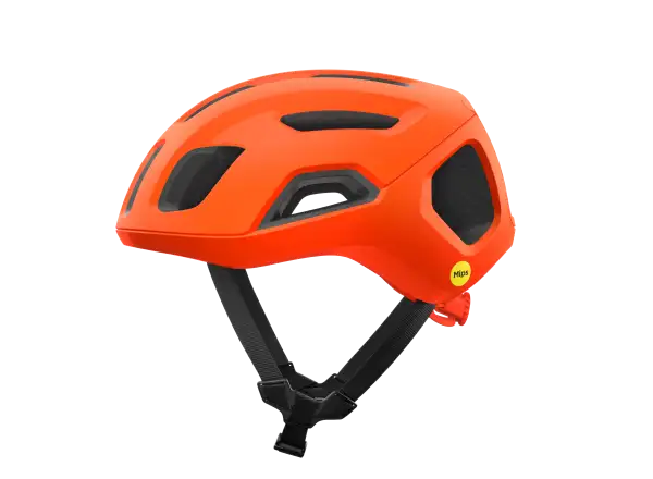POC Ventral Air MIPS Rennradhelm - Fluorescent Orange Matt