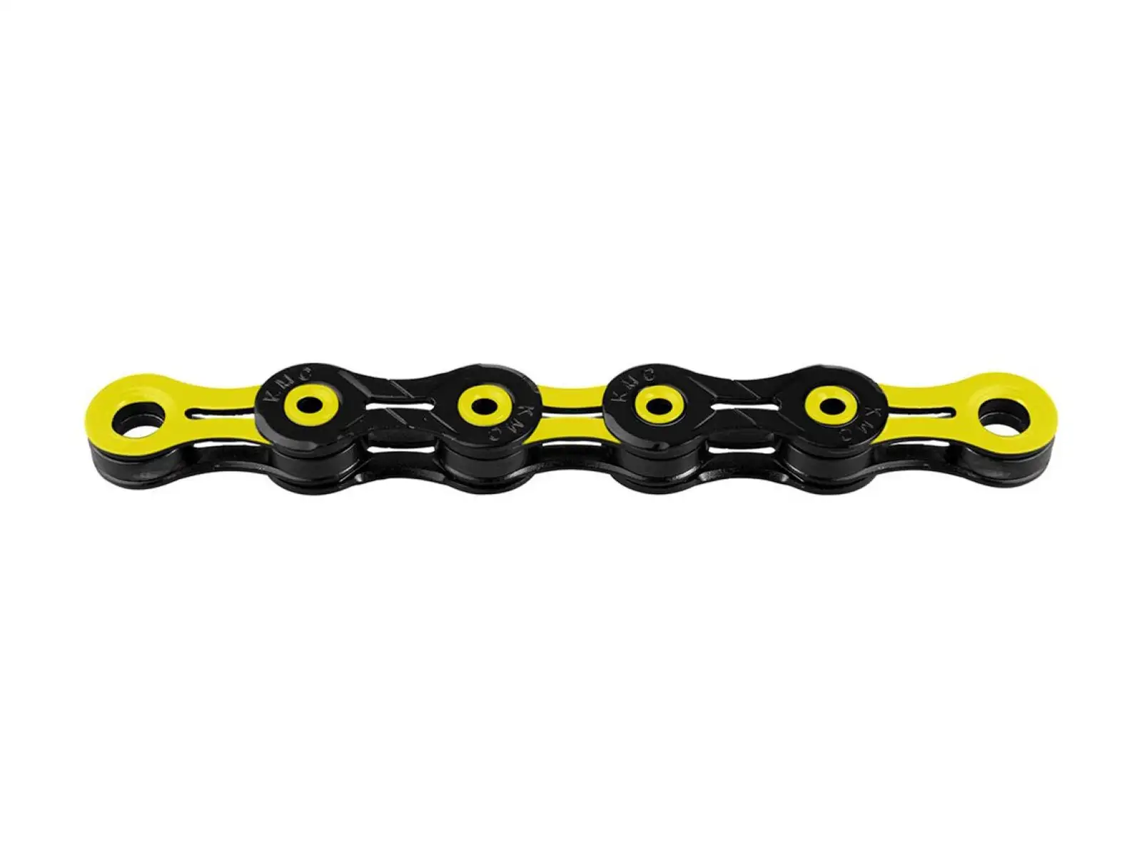 KMC X11 DLC Schwarz/Gelb Kette 118 Glieder