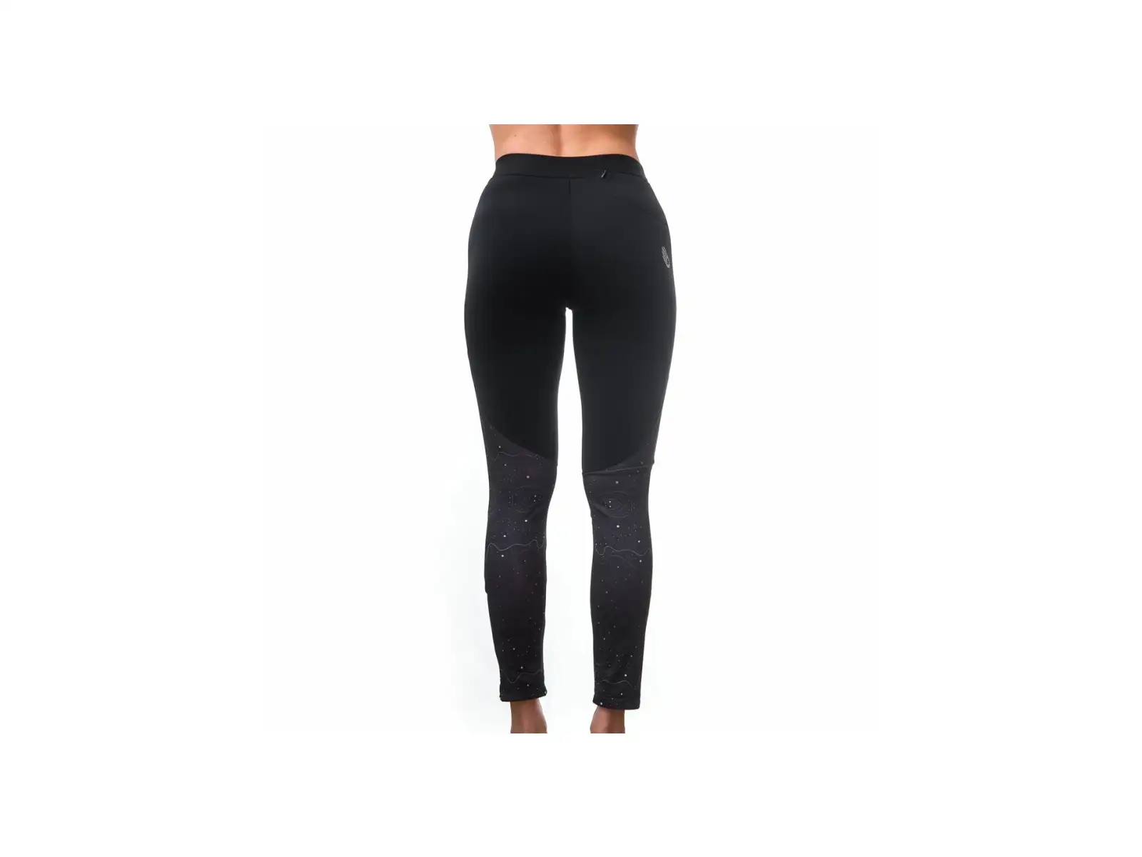 Sensor Dots Damenhose lang schwarz/multi