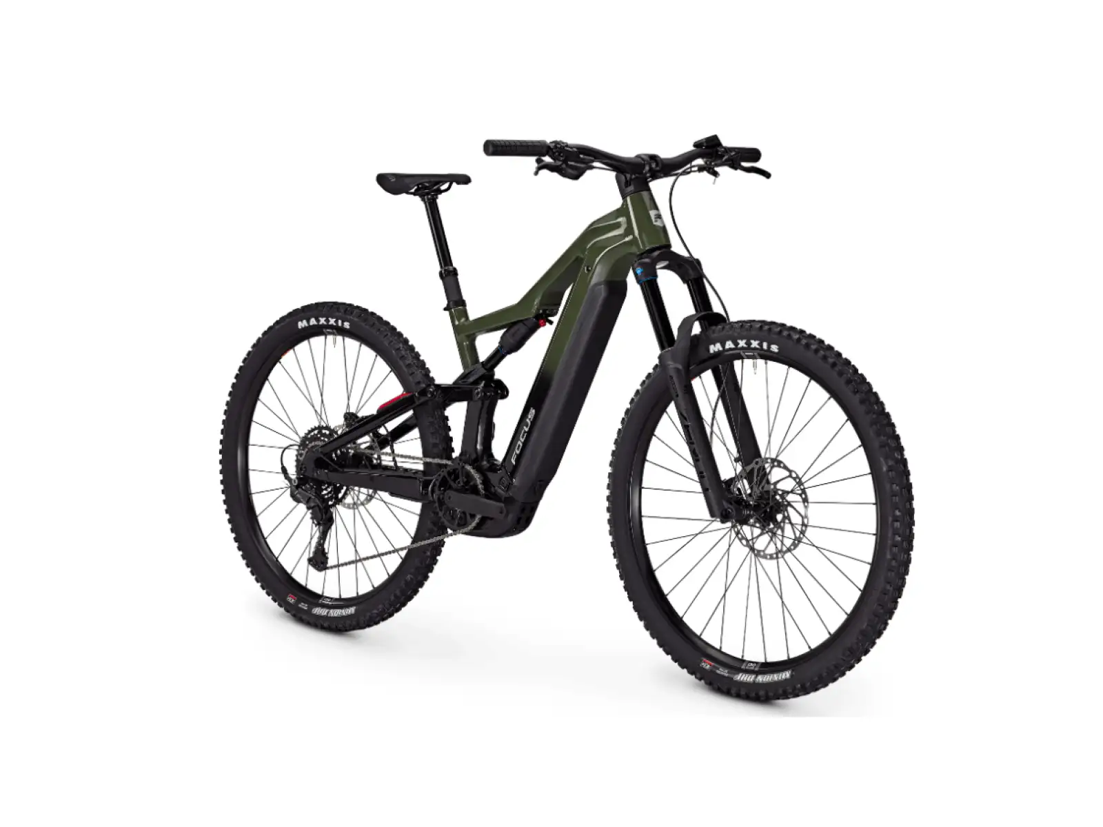 Focus E-Mountainbike – Thron2 6.7 800 Wh Urbangreen/Magicblack
