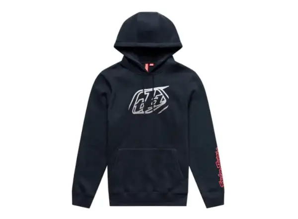 Troy Lee Designs Badge Herren Sweatshirt Black/Gray