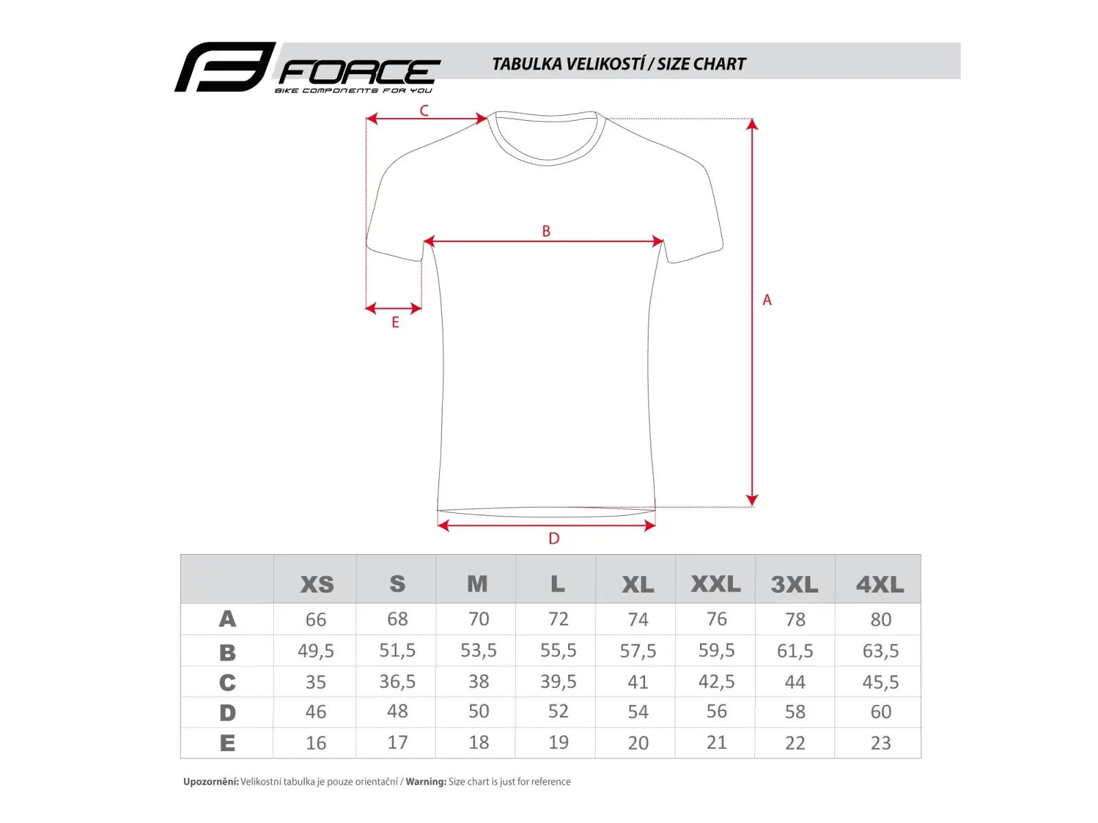 Force City Herrentrikot Kurzarm Fluoreszierend/Schwarz