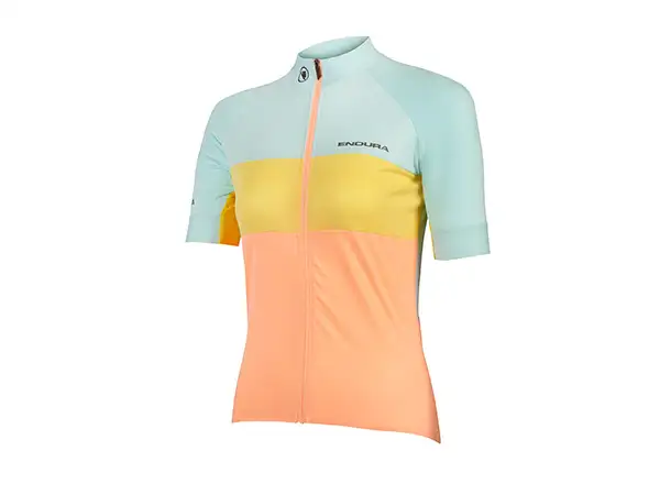 Endura FS260-Pro II Damen Kurzarmtrikot neon peach
