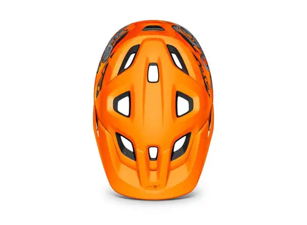 MET Eldar Junior Helm Oktopus/Orange Größe Uni (52-57 cm)