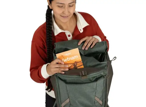 Osprey Transporter Roll Top Rucksack Euphoria Purple