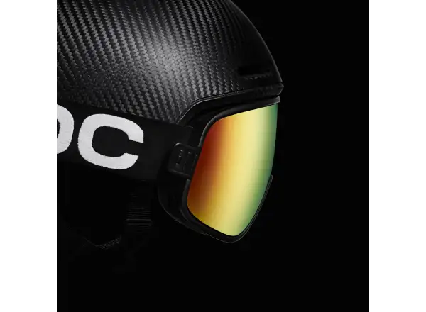 POC Vitrea Skibrille Uranium Black/Partly Sunny Orange