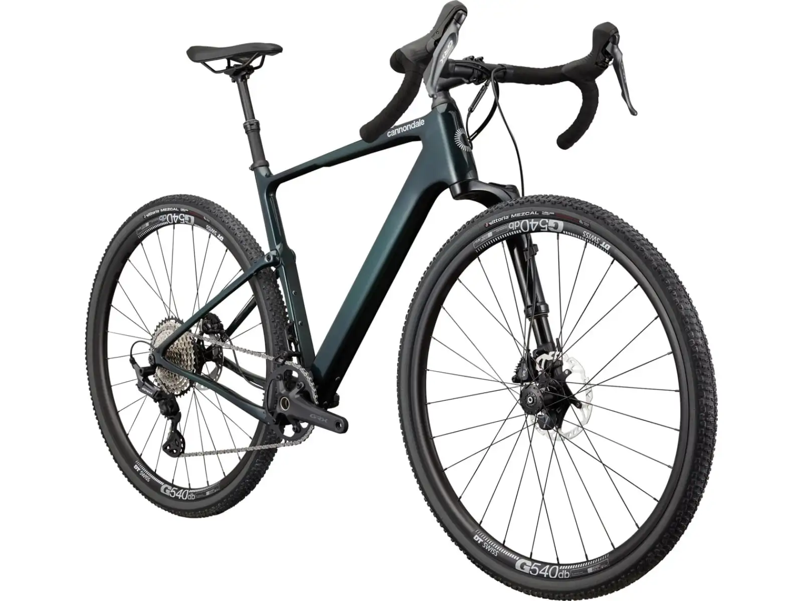 Cannondale Topstone Carbon 2 Lefty Gravelbike Grün Größe M.
