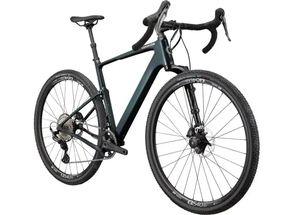 Cannondale Topstone Carbon 2 Lefty Gravelbike Grün Größe M.