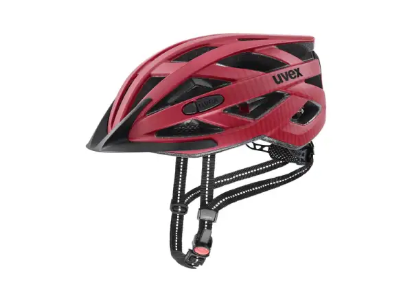 Uvex City I-VO Helm Ruby Red Matt