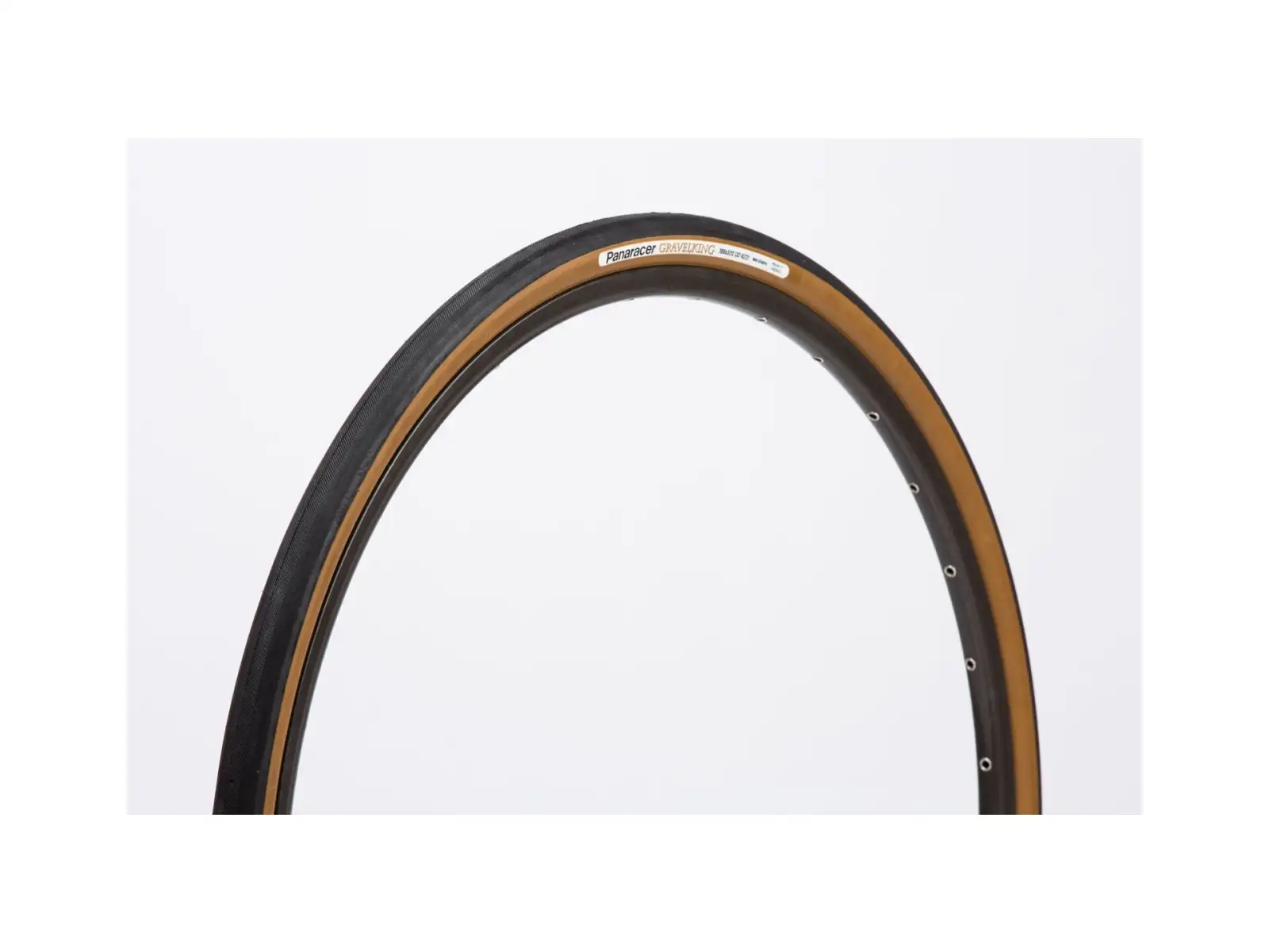 Panaracer GravelKing Slick TLC 48-584 Schotterreifen Kevlar schwarz/braun