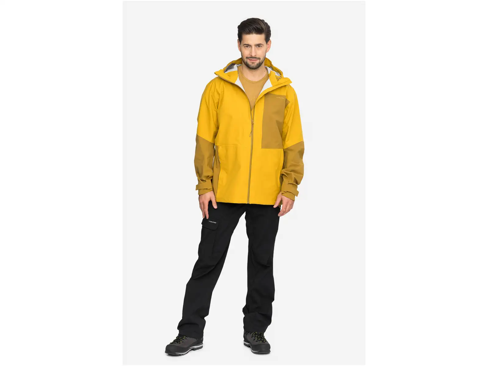Viking Numani Herrenjacke Brown/Yellow