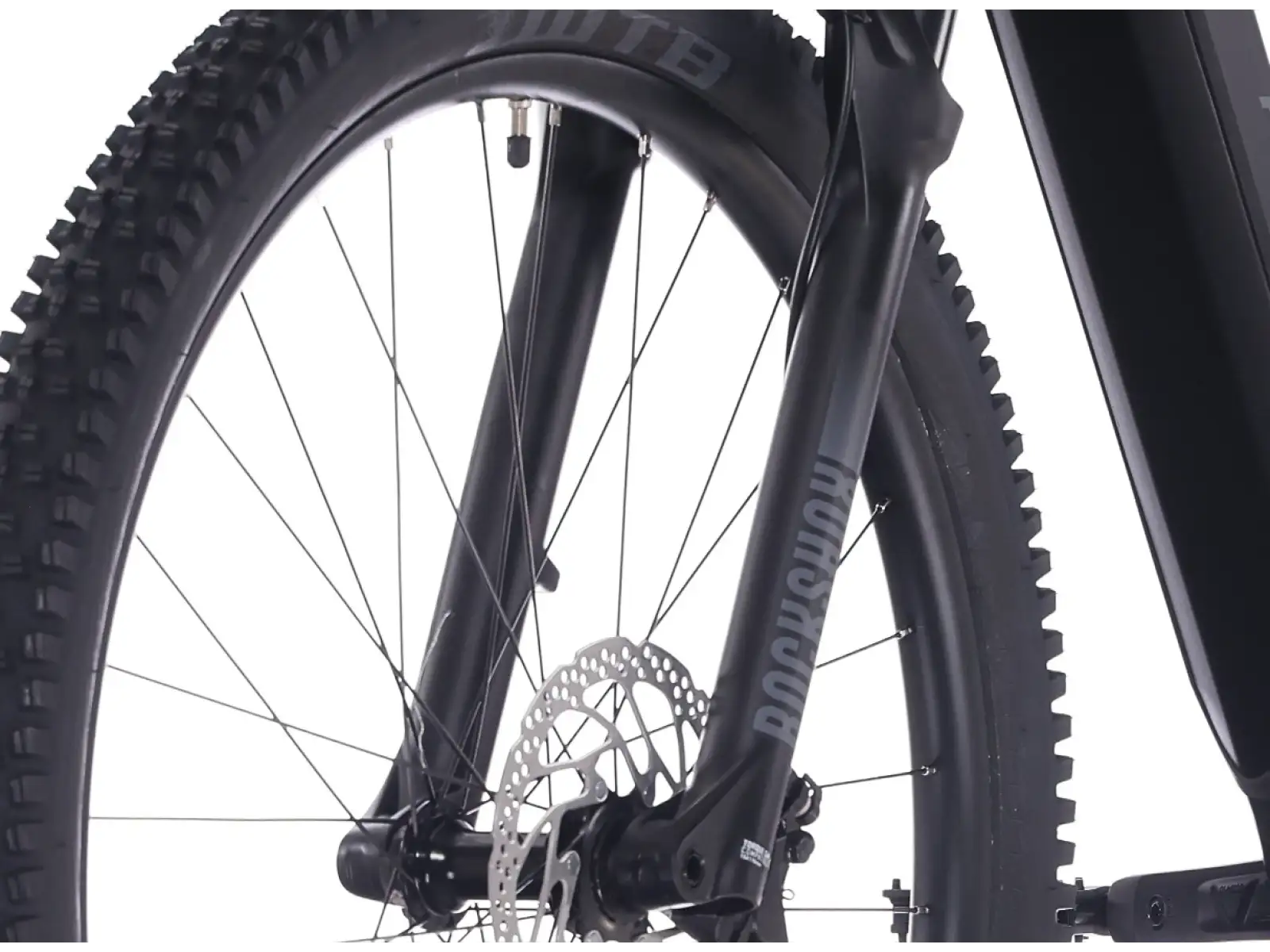 Rock Machine eBlizz B90 E-Mountainbike – Matte Black