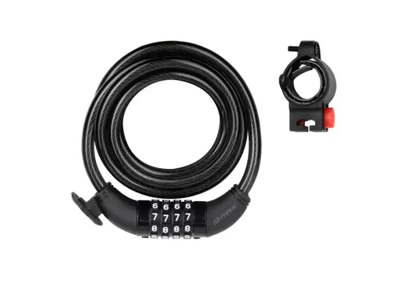 Force S10/1800 mm Zahlenschloss schwarz