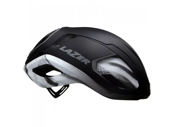 Lazer Vento KinetiCore Helm schwarz/silber