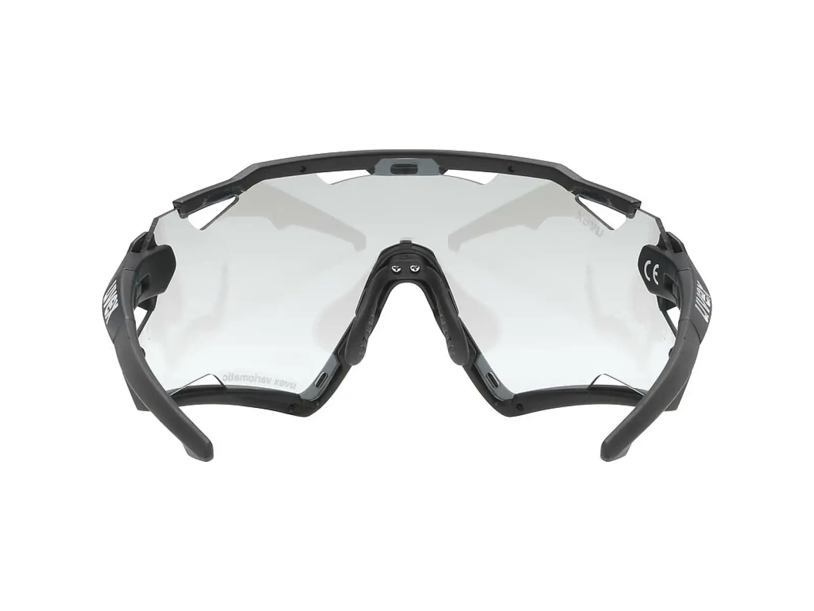 Uvex Sportstyle 228 Variomatic Radbrille Black Mat/LTM. Silber