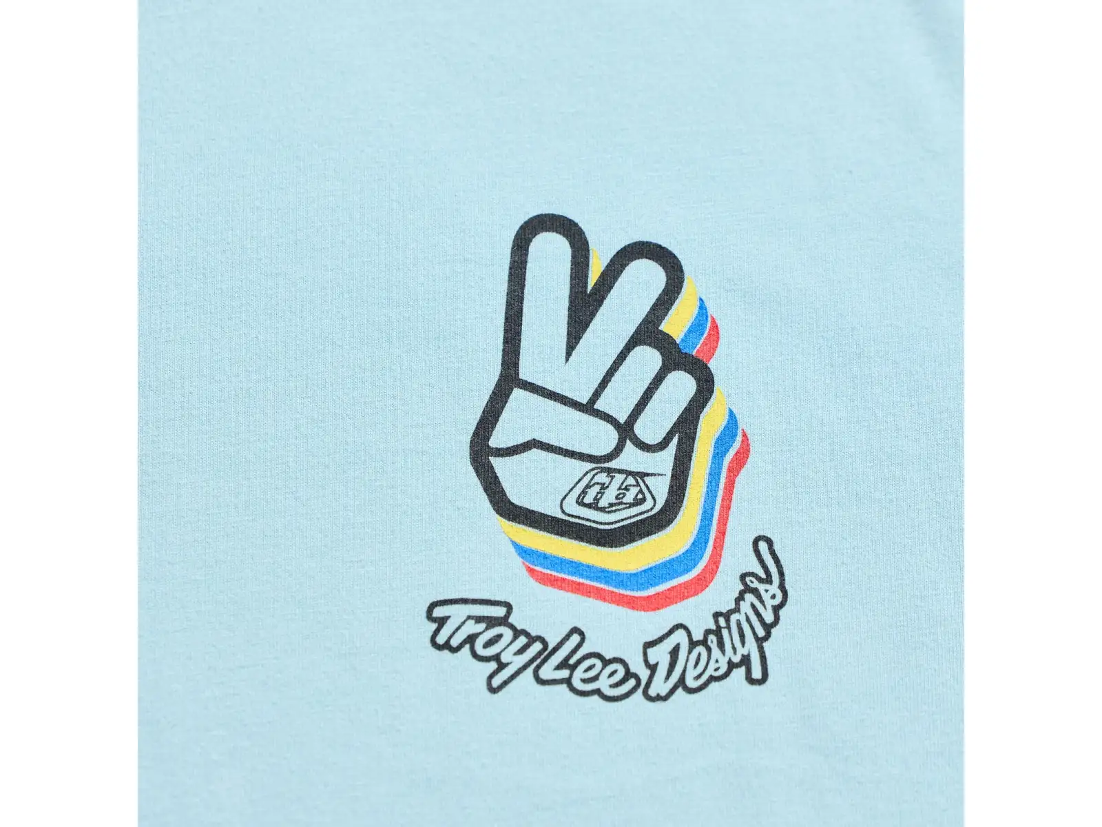Troy Lee Designs Deuces Herren T-Shirt kurzer Ärmel Dawn blue