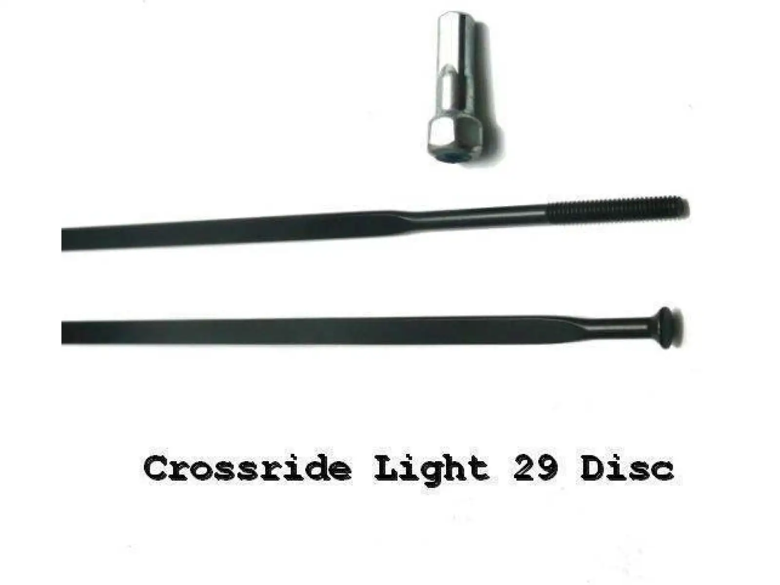 Mavic Crossride Light 29" Speichen-Set, 12 Stück, 293 mm - V2382601