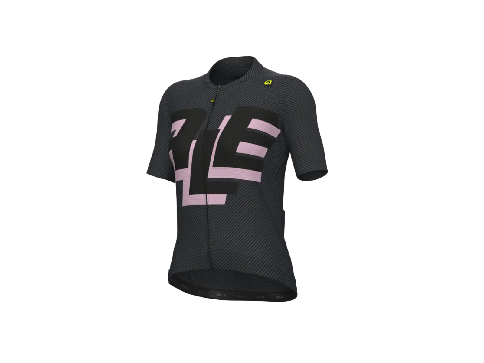 Alé PR-E Multiverso Damen Radtrikot Kurzarm Schwarz