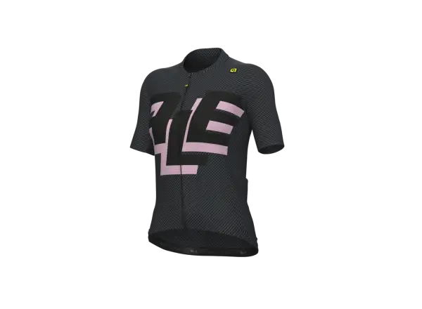 Alé PR-E Multiverso Damen Radtrikot Kurzarm Schwarz