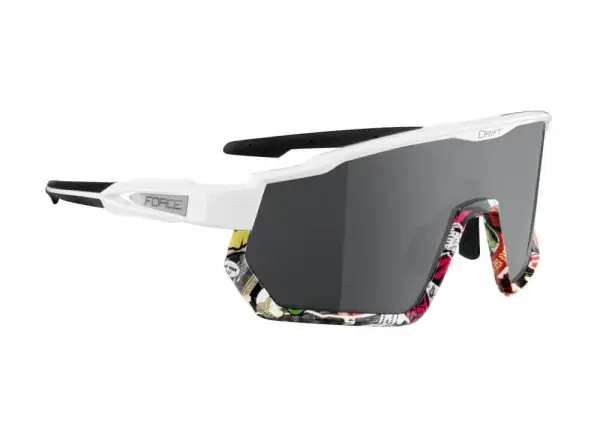 Force Drift Herrenbrille weiß/vivid/grau polarisierte Gläser