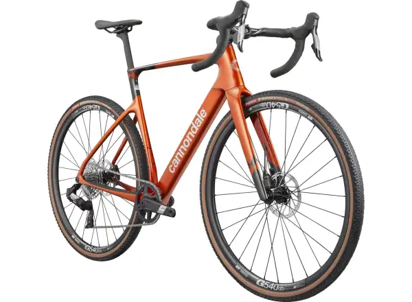 Cannondale SuperX 4 AXS Gravelbike Flame Orange