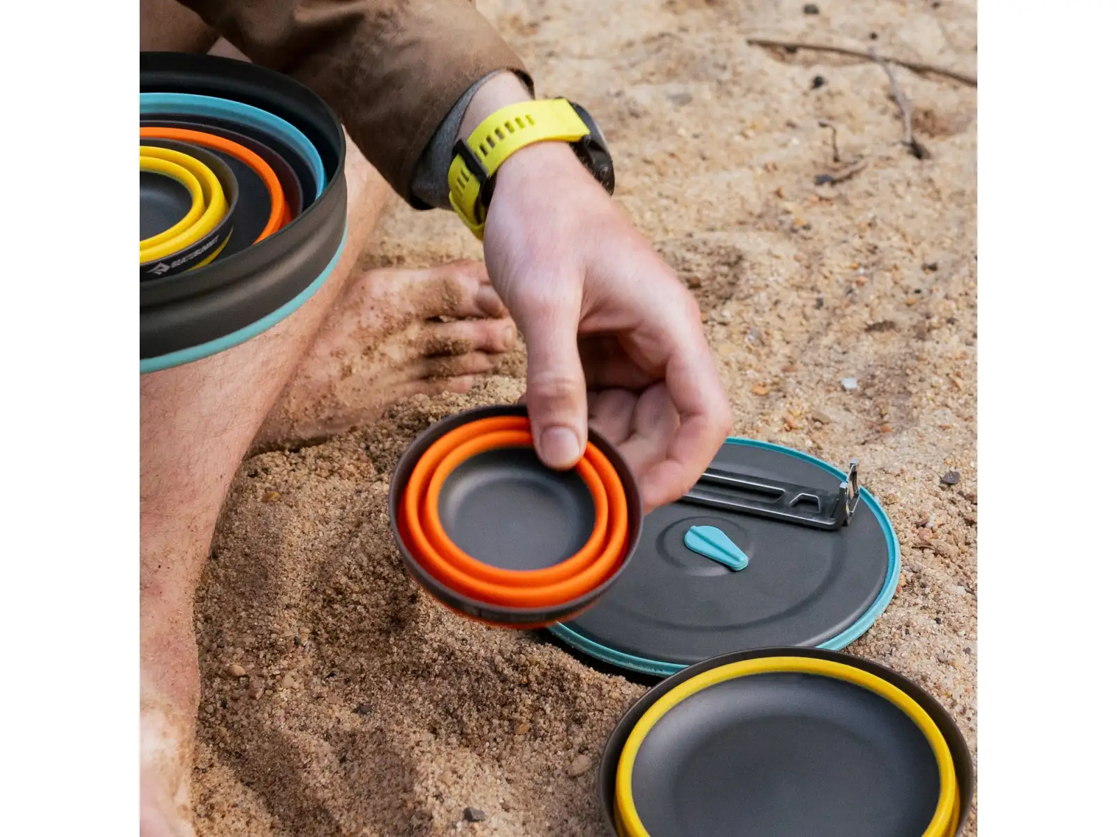 Sea to Summit Frontier Ultralight zusammenklappbarer Becher Yellow