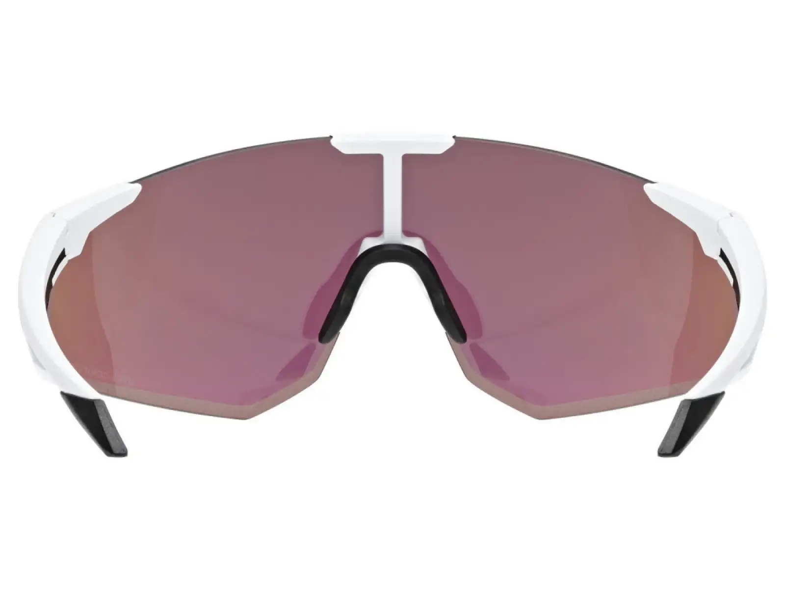 Uvex Pace Perform S ColorVision Brille White Matt/Mirror Green