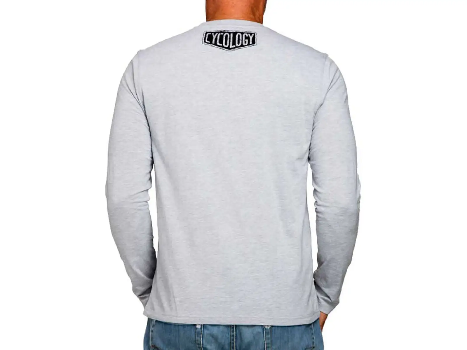 Cycology Road Trip MTB Herren Langarmshirt grau Größe M