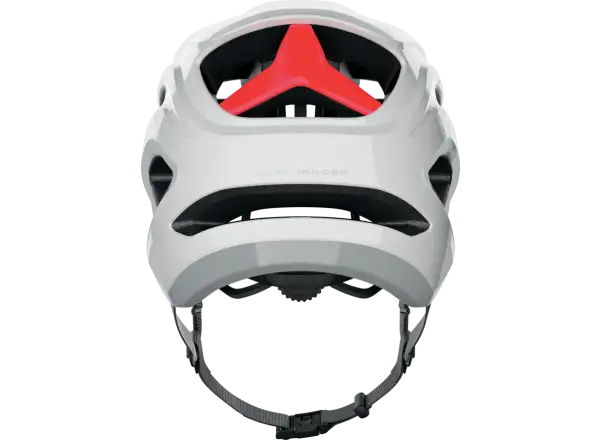 Abus Cliffhanger MTB-Helm Weiß Glänzend