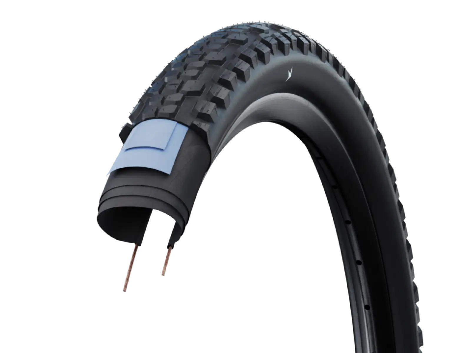 Schwalbe Hybrid JOHNNY WATTS E-50 TLR Addix Green Radial 29x2,35" MTB Reifen Kevlar schwarz