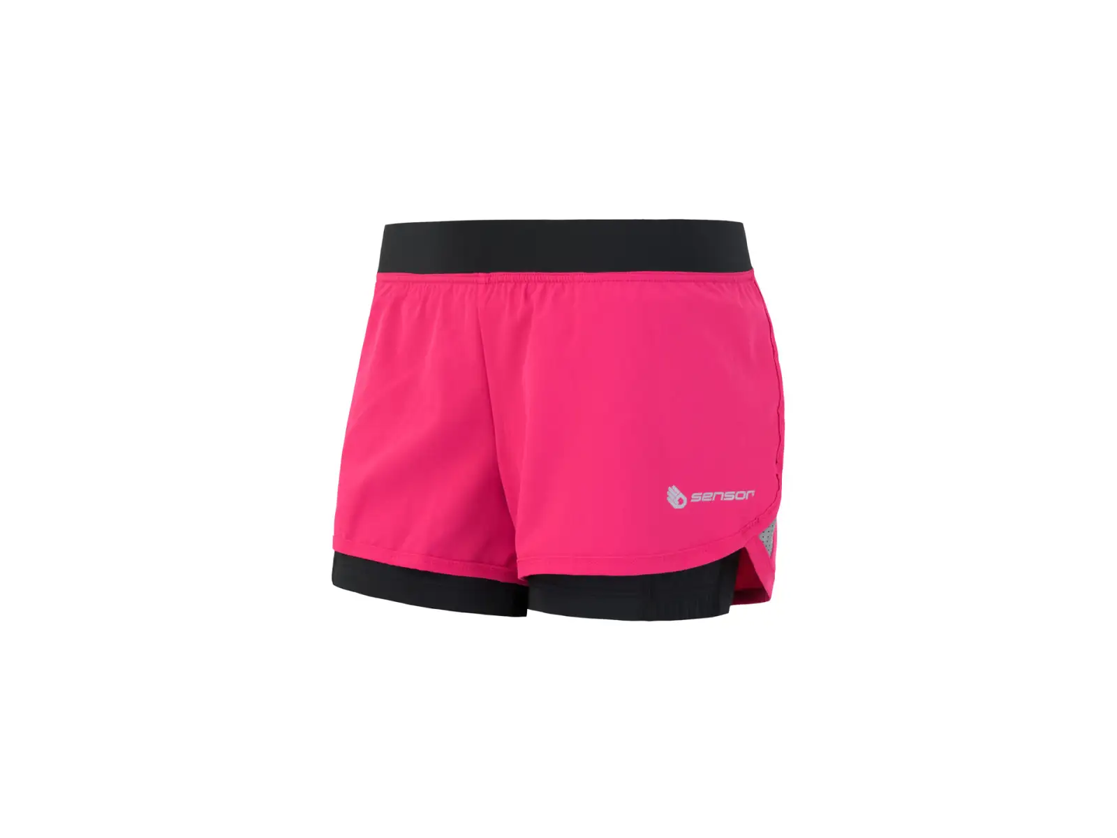 Sensor Trail Damen Shorts Rosa/Schwarz