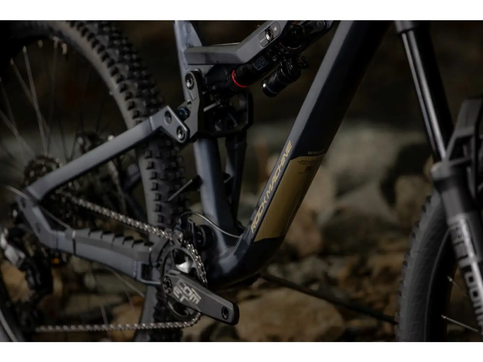 Rock Machine Whizz FS III 50 Mountainbike Matte Milionaire Blue