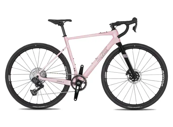 4Ever Grizzly AXS Gravelbike Coral/Black
