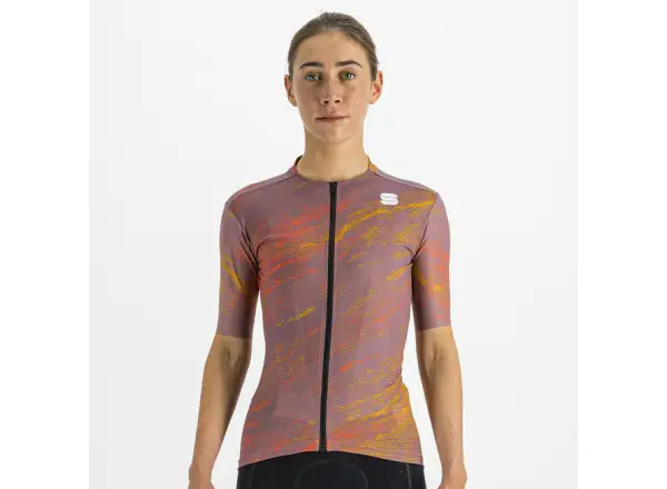 Sportful Cliff supergiara Damen Kurzarmtrikot malve