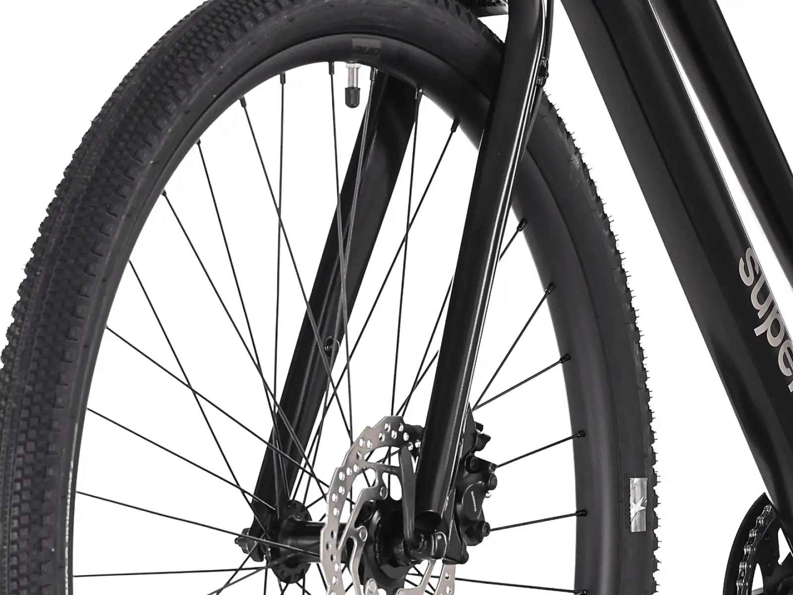 Superior Blox 6.4 MS Stadtfahrrad mattschwarz