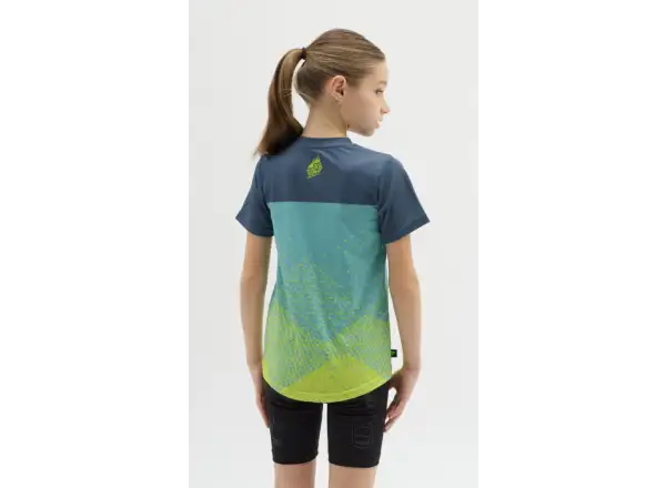 Silvini Denni Kindertrikot Neon/Blue