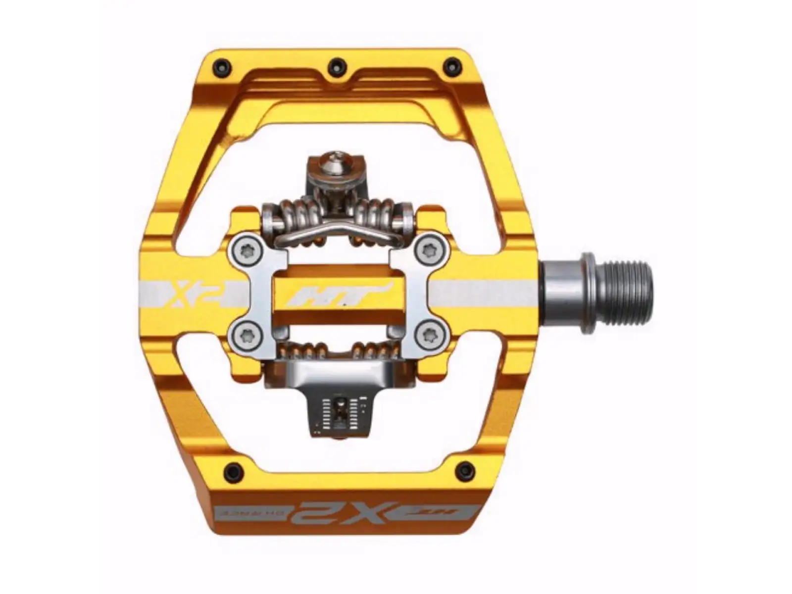 HT HTI-X2 MTB Klickpedale goldfarben