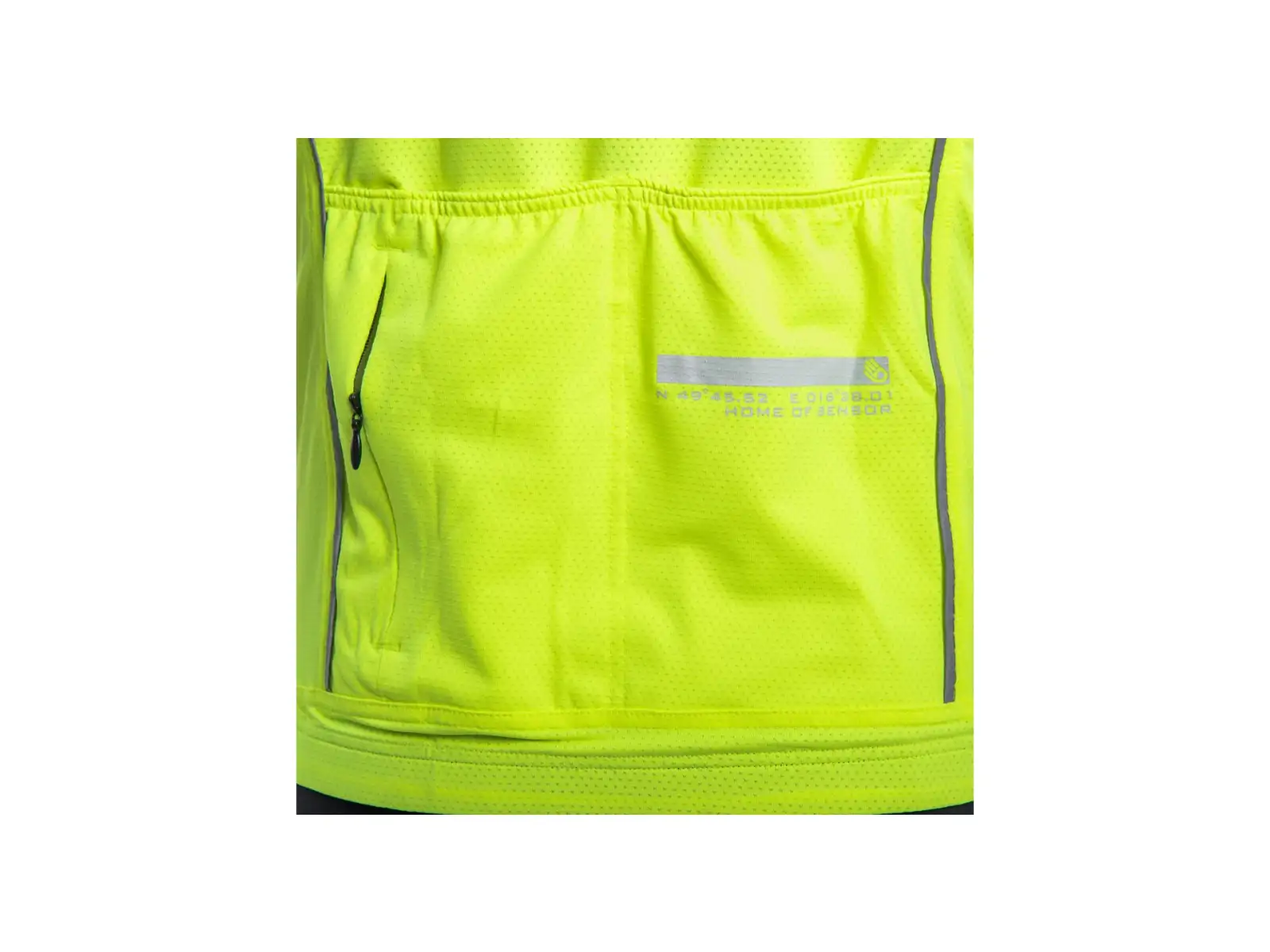 Sensor Cyklo Motion Herren-Trikot kurzarm Neon Yellow/grau