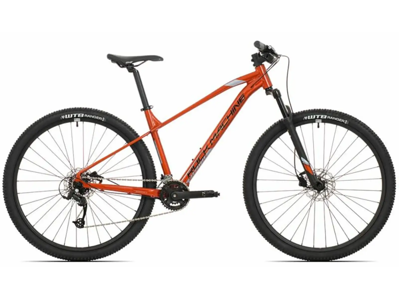 Rock Machine Manhattan 40-29 Glanz Metallic-Orange/Silber Mountainbike
