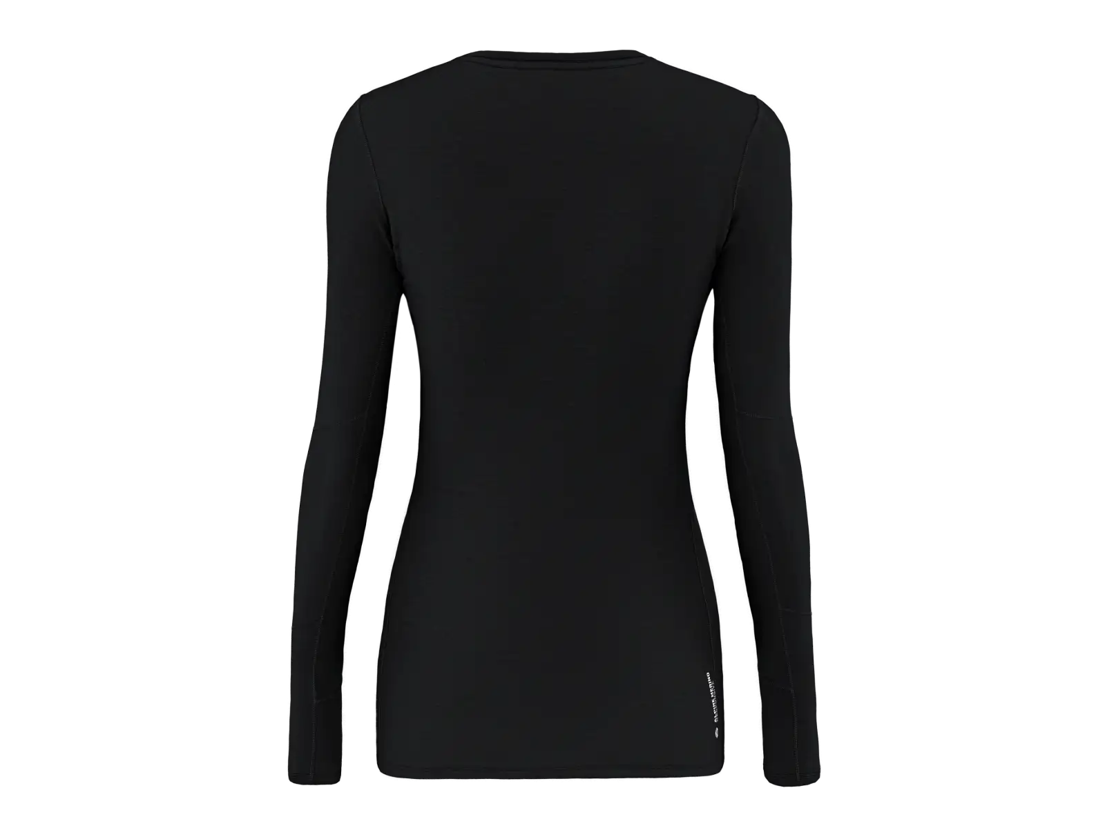 Salewa Cristallo Warm Alpine Merino Responsive Damen-Langarmshirt Black Out Melange