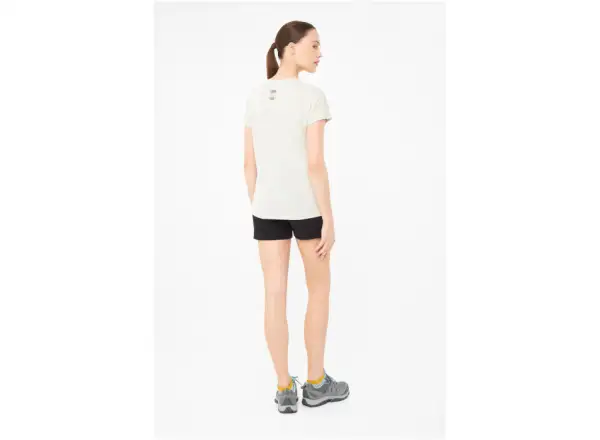 Viking Likelo Damen T-Shirt mit kurzen Ärmeln Beige