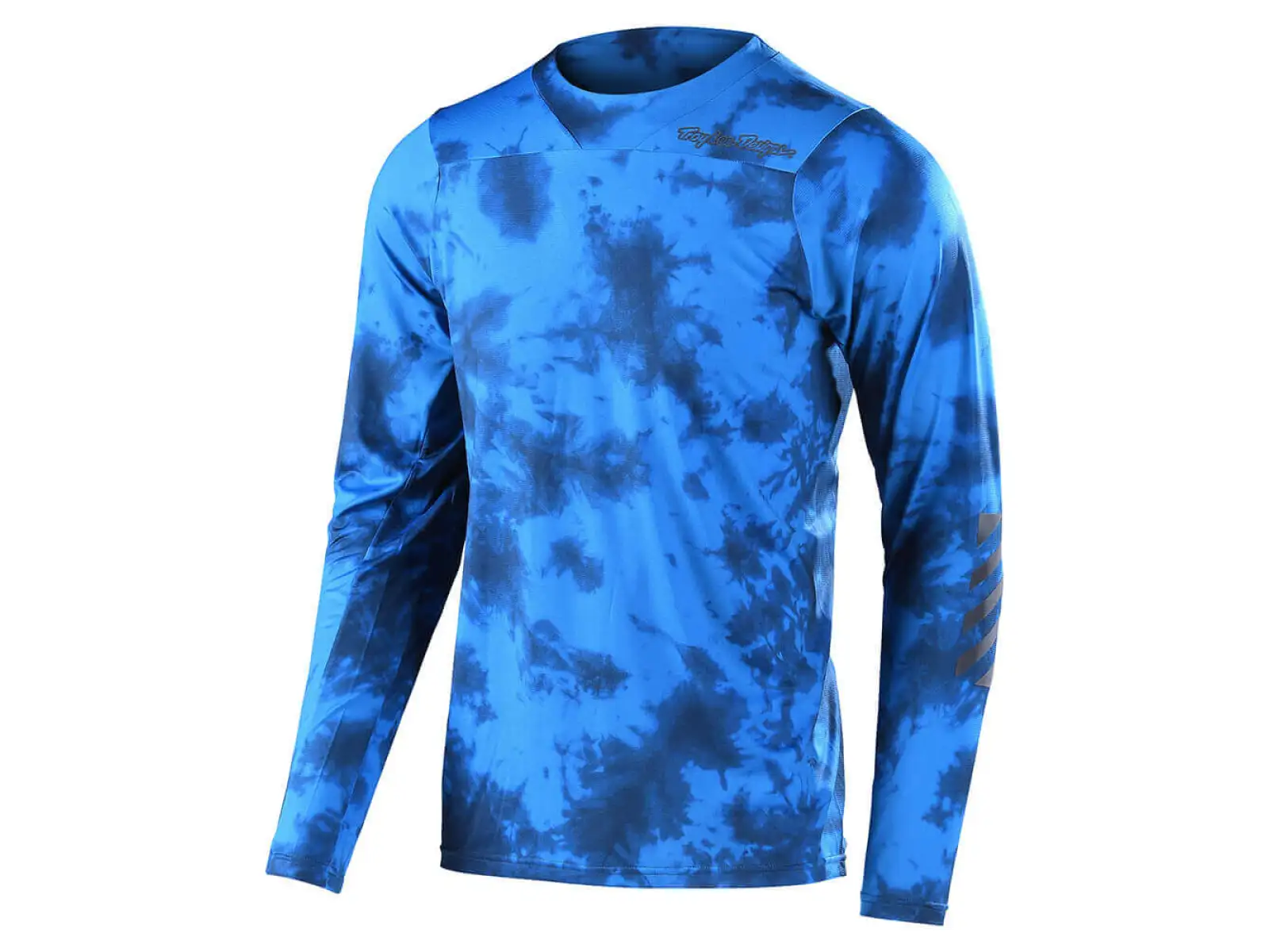 Troy Lee Designs Skyline Herren Langarmshirt Tie Dye/Schieferblau