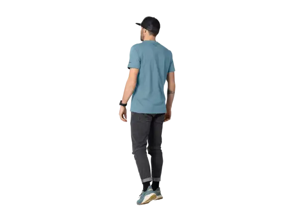 Dynafit Graphic Cotton Herren T-Shirt Kurzarm Smoke Blue