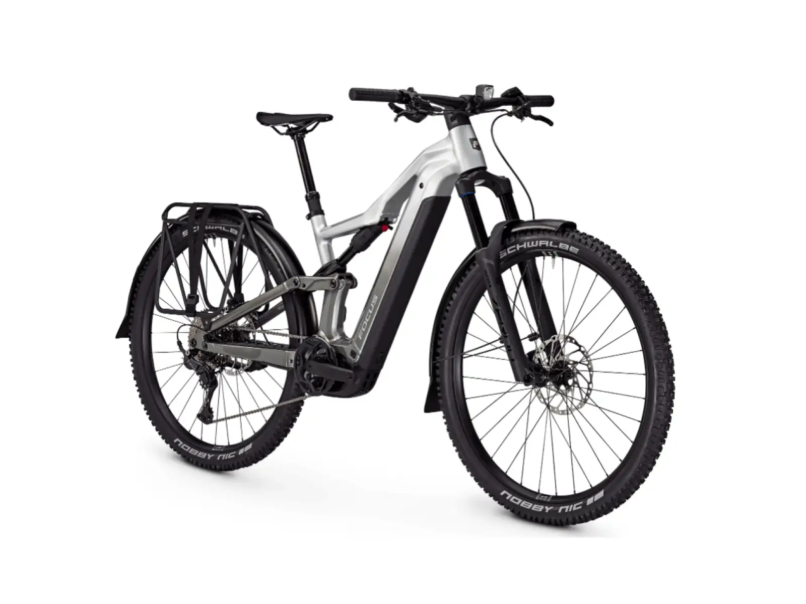 Focus E-Mountainbike – Thron2 6.7 EQP 600 Wh Nepalsilver/Steelgrey