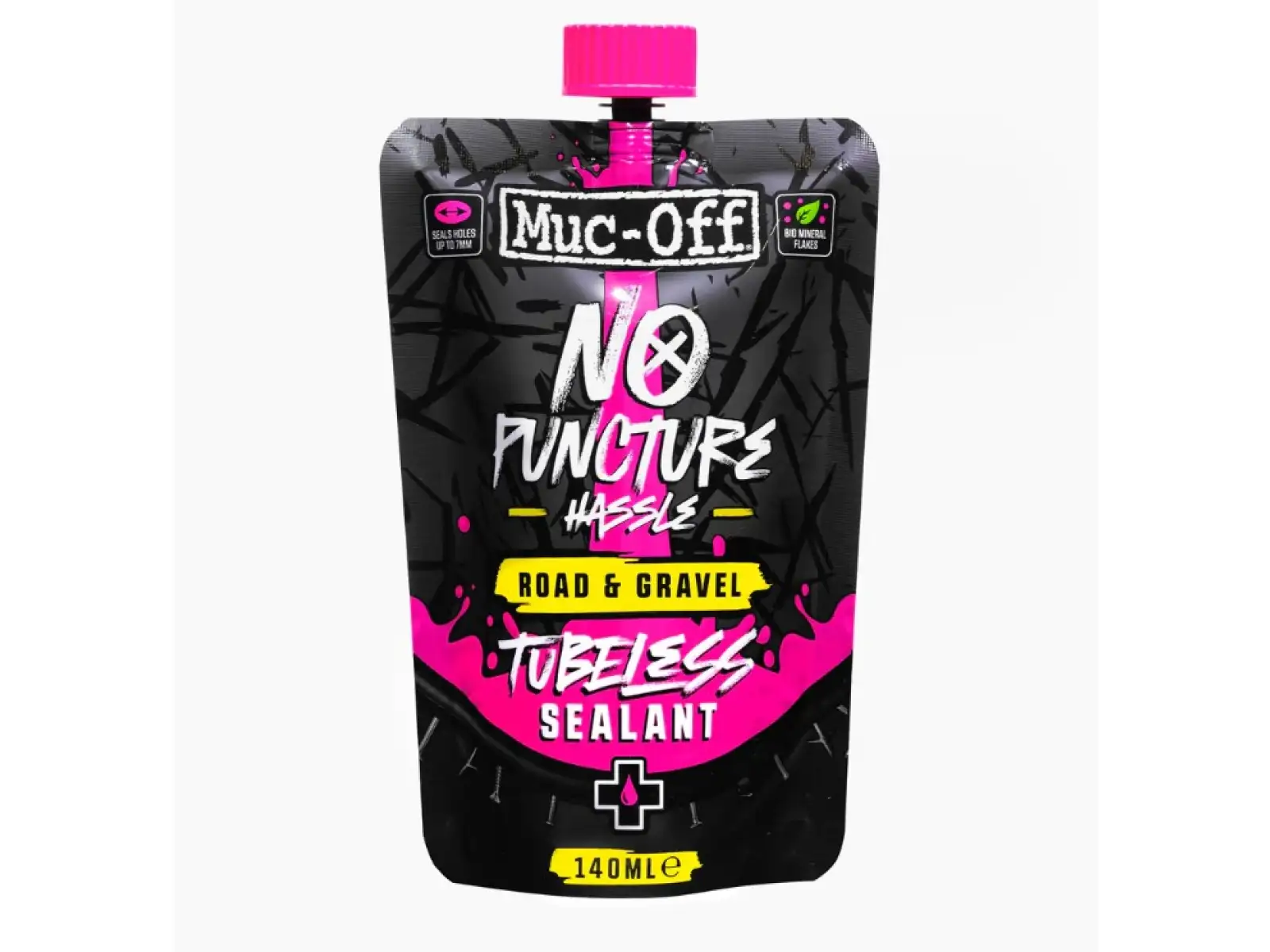 Muc-Off No Puncture Hassle Road & Gravel Dichtmittel 140 ml