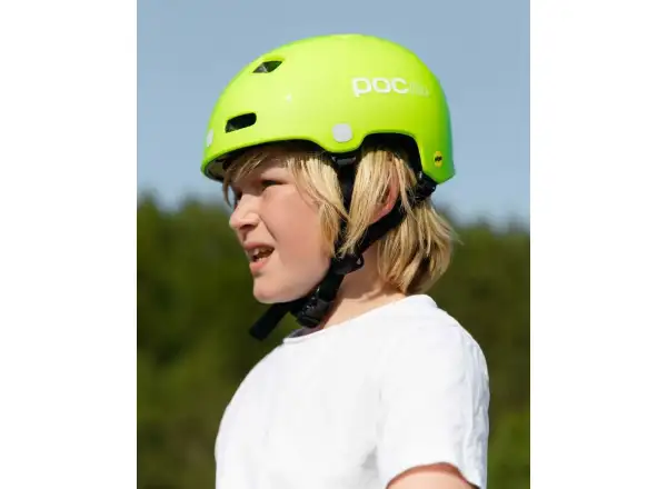 POC POCito Crane MIPS Kinderhelm Fluorescent Yellow/Green