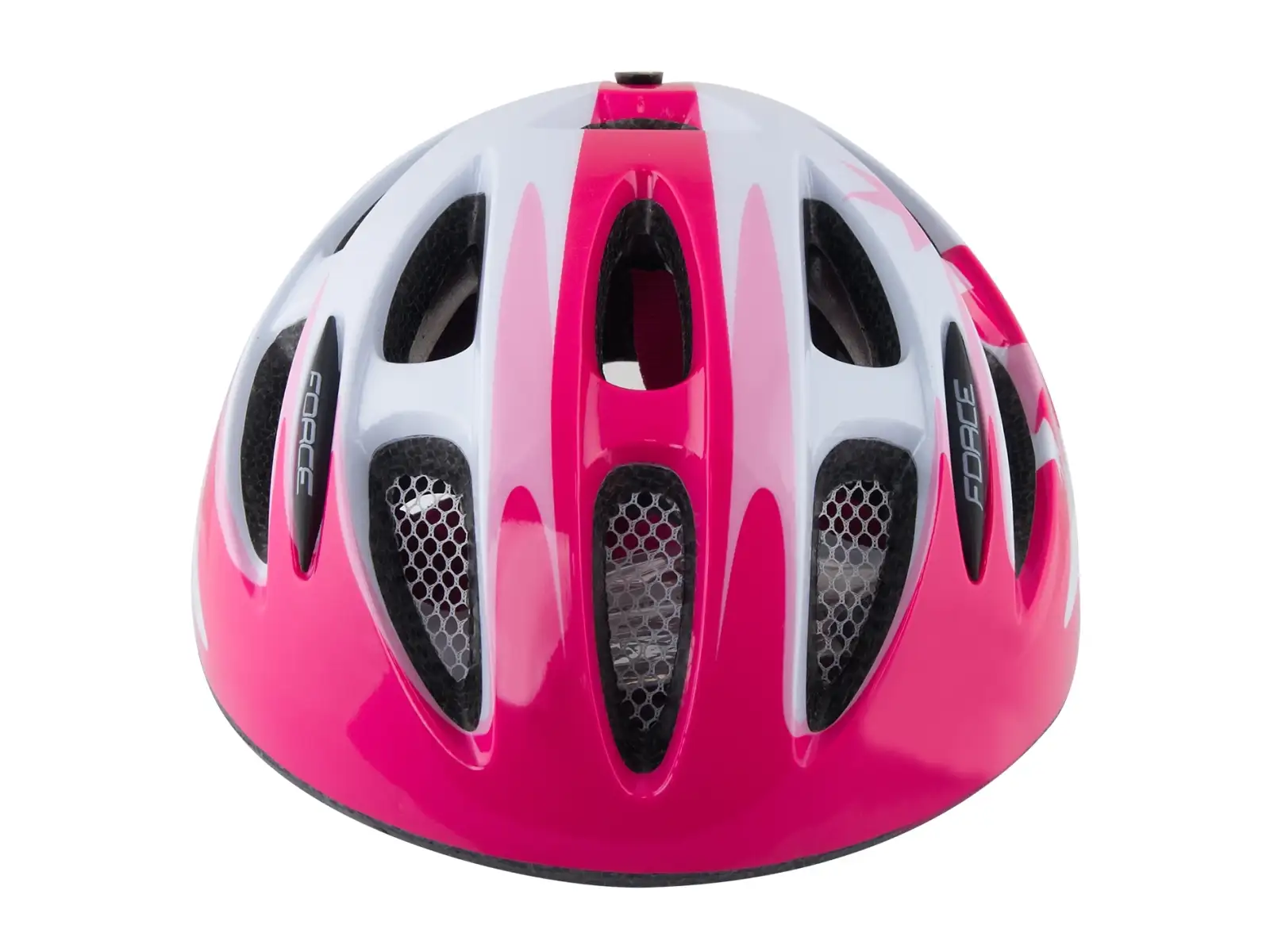 Force Lark Kinderhelm pink/weiß