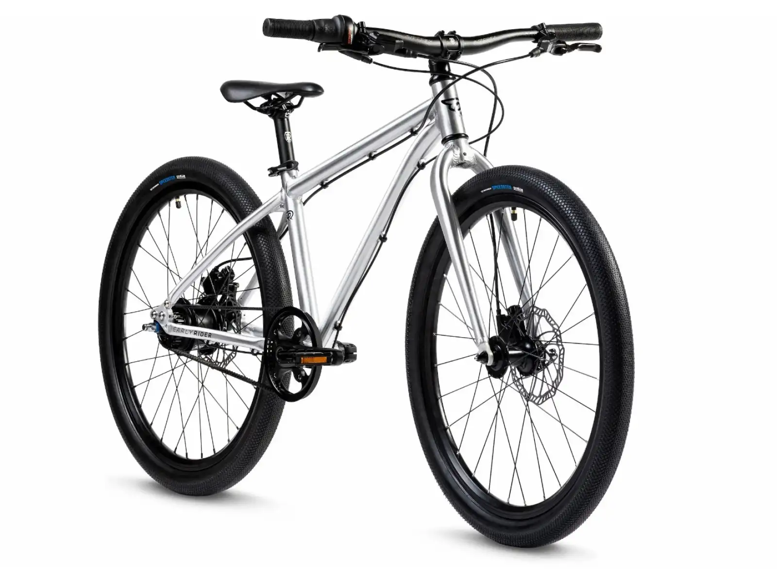 Early Rider Belter 24 Kinderfahrrad Gebürstetes Aluminium