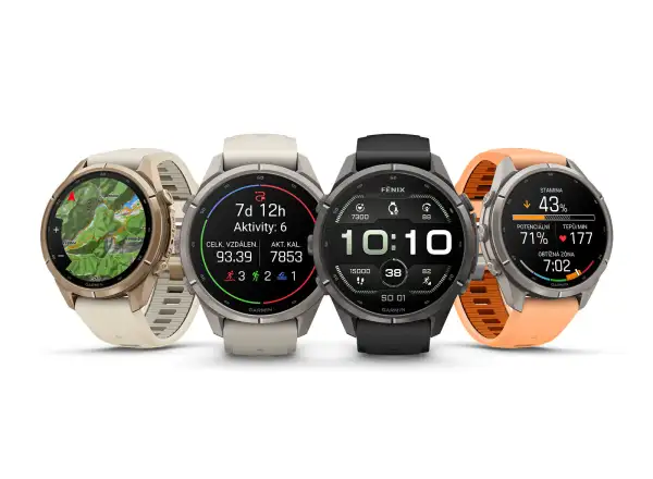 Garmin fenix 9 Pro inReach 43 mm Smartwatch Autumn gold titanium/Cream/french gray