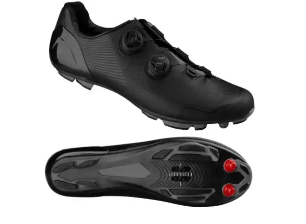 Force MTB Warrior Carbon Herren-Mountainbikeschuhe Schwarz
